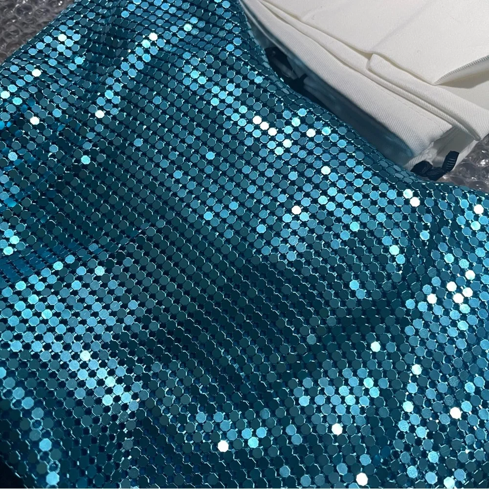 Simon Miller Blue Valley Sequin Bag